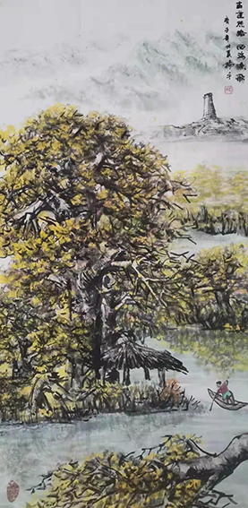 杨平作品18《古道丝路 西海渔歌》